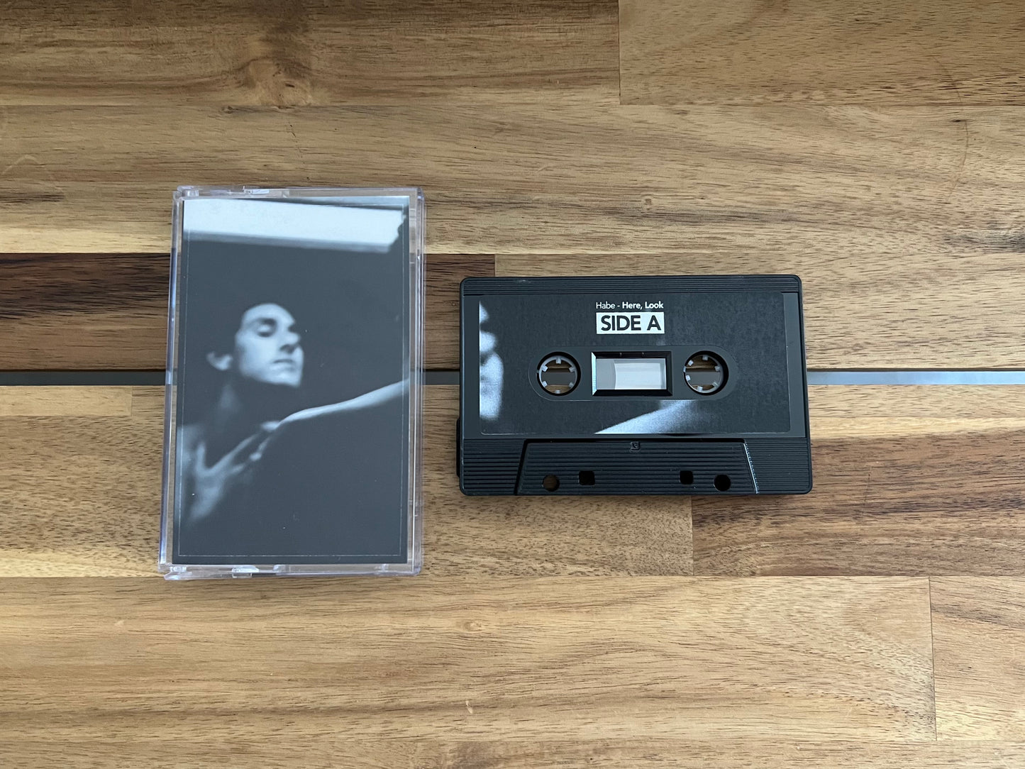 "Here, Look" Short Sleeve Tee (w/ free cassette tape)