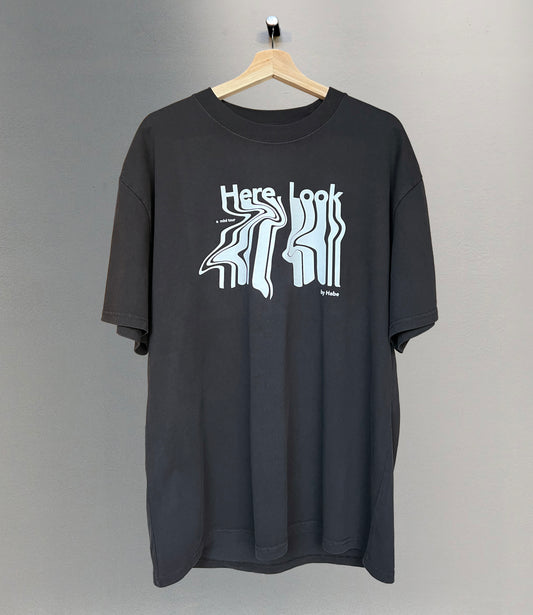 "Here, Look" Short Sleeve Tee (w/ free cassette tape)